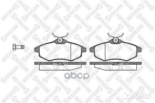892 000-SX 881 00FDB1542221950 колодки диск