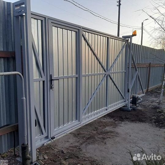 Раздвижные ворота