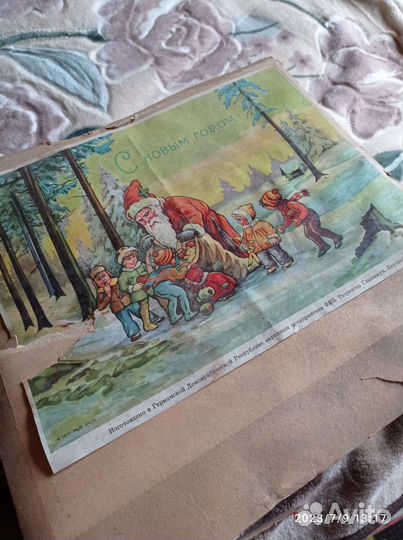 Набор ёлочных игрушек гдр