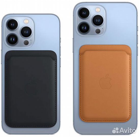 Кардхолдер Leather Wallet MagSafe Midnight