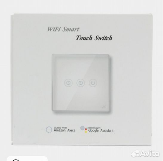 Умный выключатель сенсорный с WiFi с Яндекс Алисой