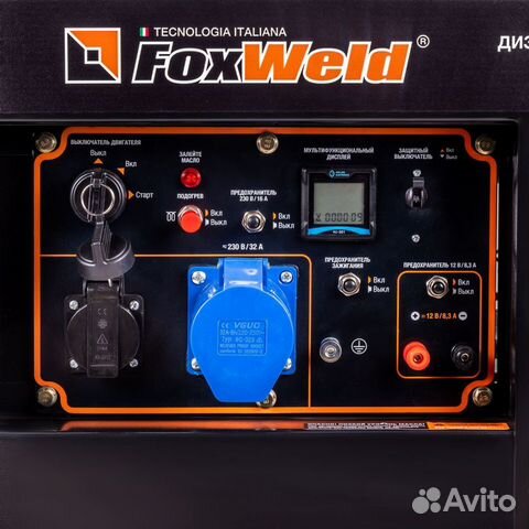 Дизельный генератор FoxWeld Expert D6500-1