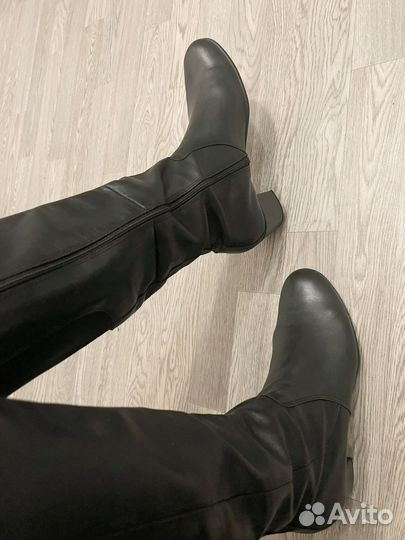 Сапоги женские натуральная кожа 40 размер