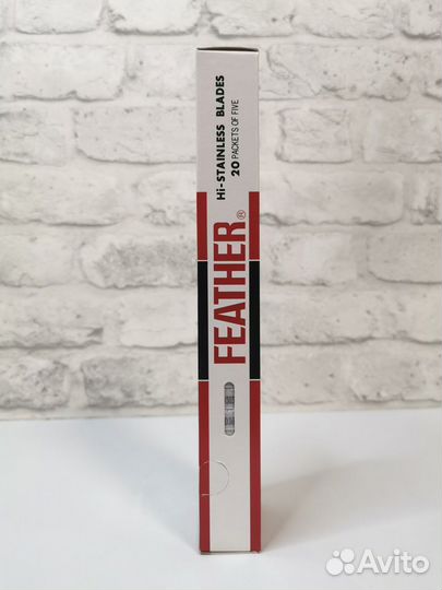 Блок лезвий Feather Platinum (100 шт)