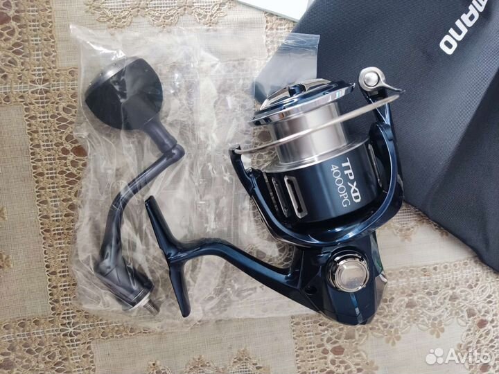 Катушка shimano twin power 4000 pg