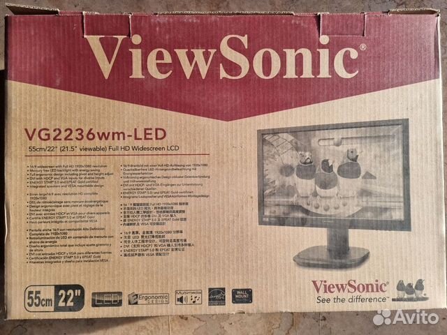 Монитор ViewSonic 21.5