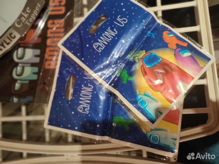 Among us для праздника гирлянда