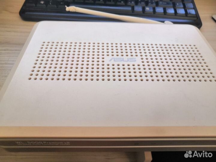 Wifi роутер asus WL-500gP V2 + блок питания