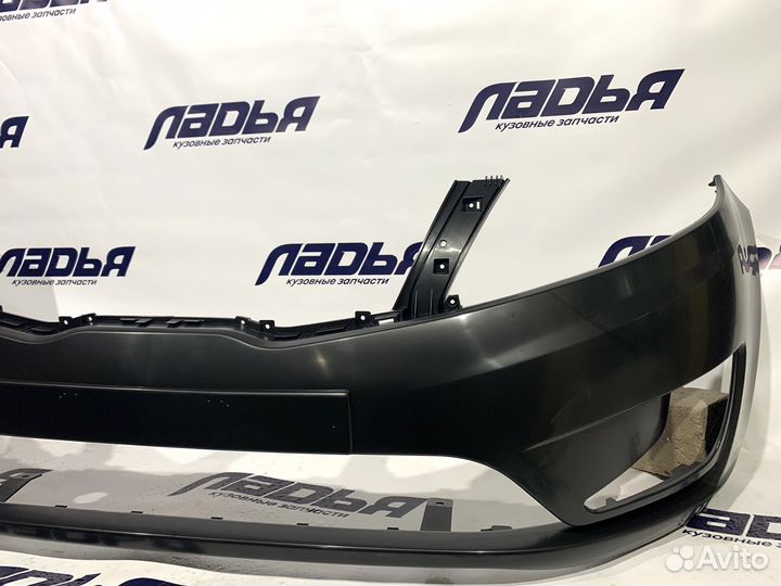 Бампер Kia Rio(11) передний неокрашенный