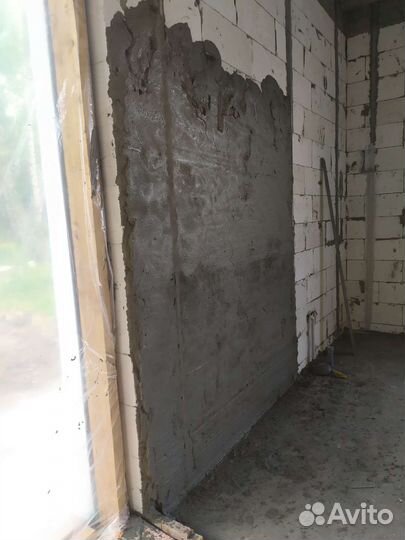 Штукатурка, стяжка, шпатлёвка, наливной пол