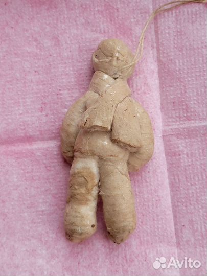 Ёлочная игрушка СССР ватная