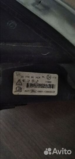 Фара левая на Ford Focus 2 рестайлинг