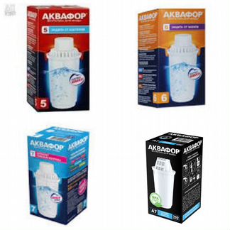 Сменные кассеты для фильтров-кувшинов