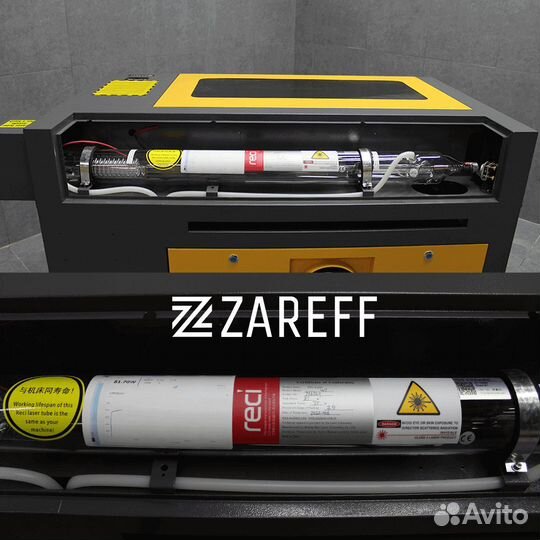 Лазерный станок Zareff M2 600х400мм 60x40 80W