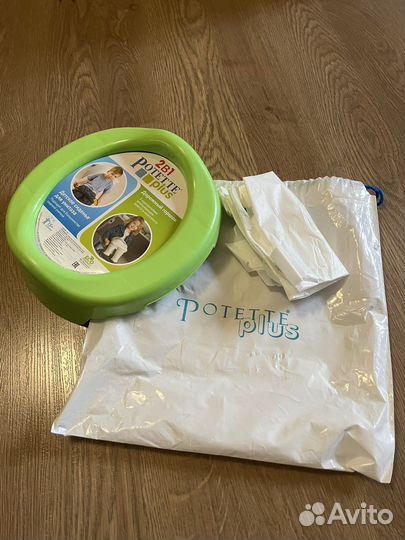 Горшок дорожный Potette plus новый