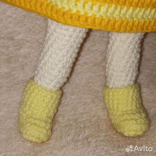 Вязаный зайчик