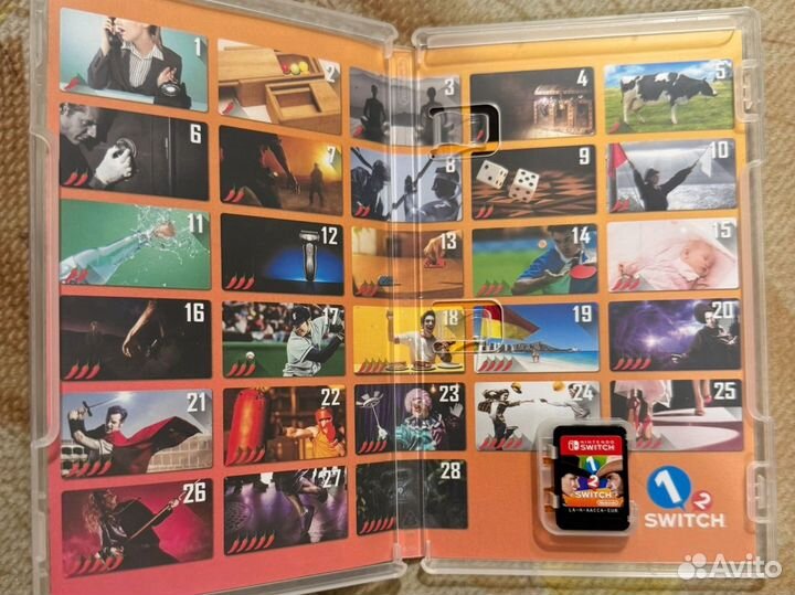 Nintendo switch 1 2 Switch картридж
