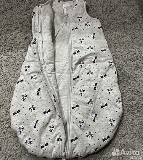 Пеленка кокон на молнии для новорожденных