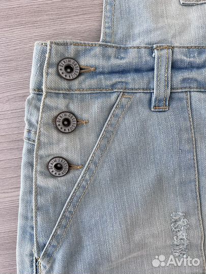 Джинсовый Комбинезон