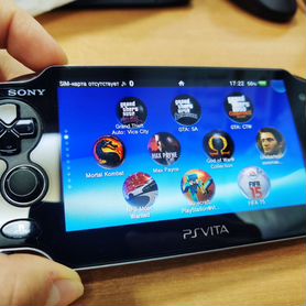 Прошитая PS Vita 128gb + 100 Игр