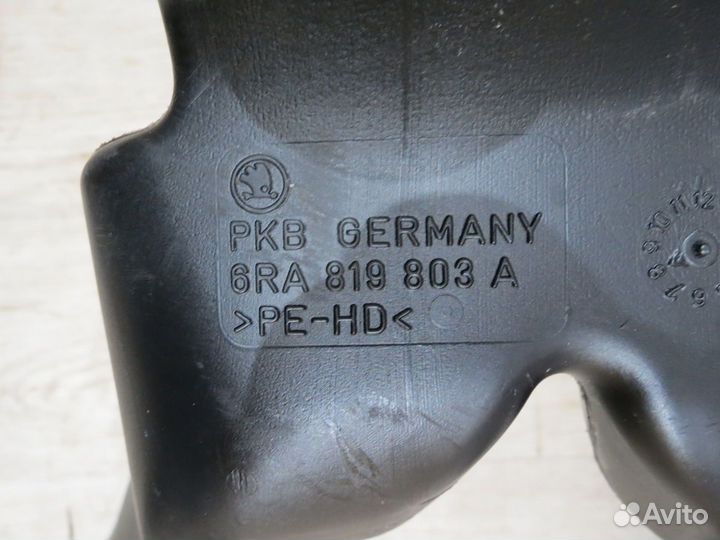 Воздуховод Volkswagen Polo