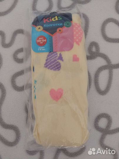 Колготки детские новые
