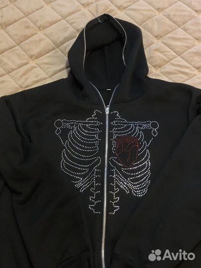 Зипка со стразами