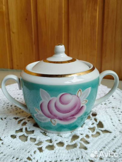 Сахарницы из фарфора СССР