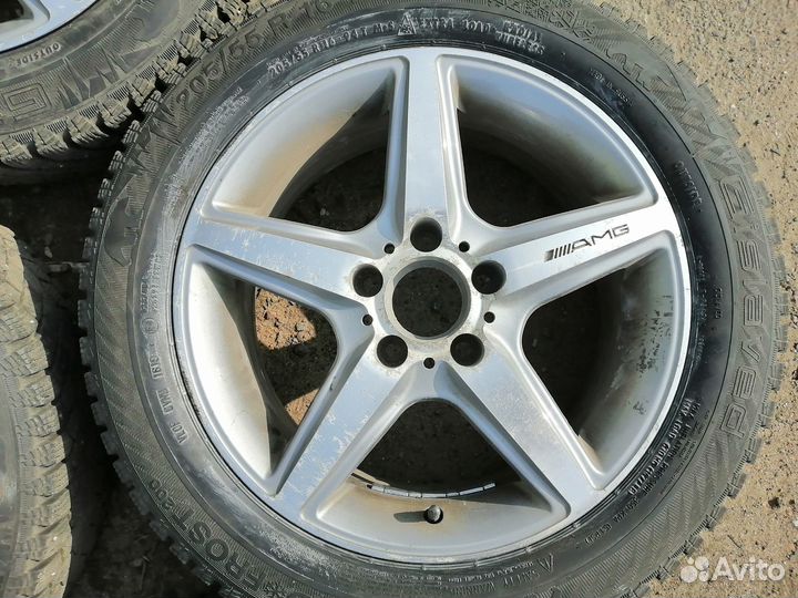 Колёса r16 Mercedes Benz e210 зима
