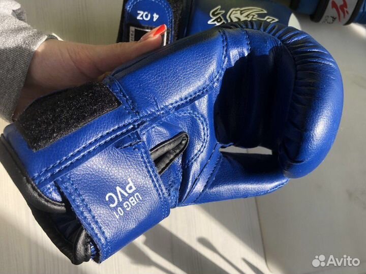 Боксерские перчатки детские 4 oz