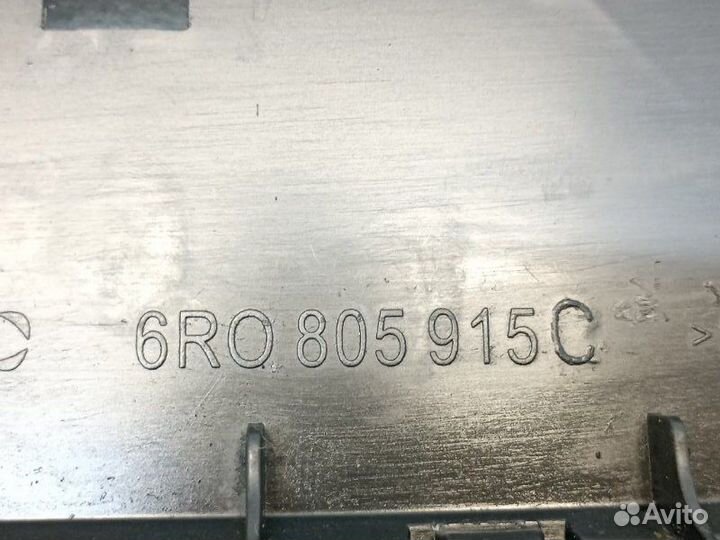 Юбка бампера передняя Volkswagen Polo 2010