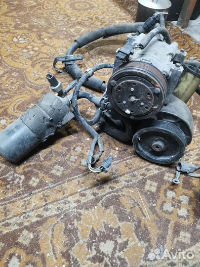 Насос гур с компрессором форд Explorer 2