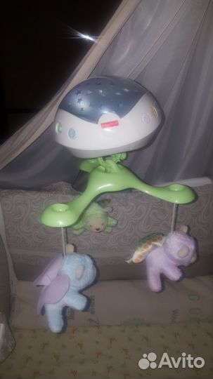 Мобиль на кроватку fisher price