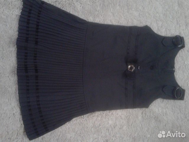 Школьная форма для девочки серая