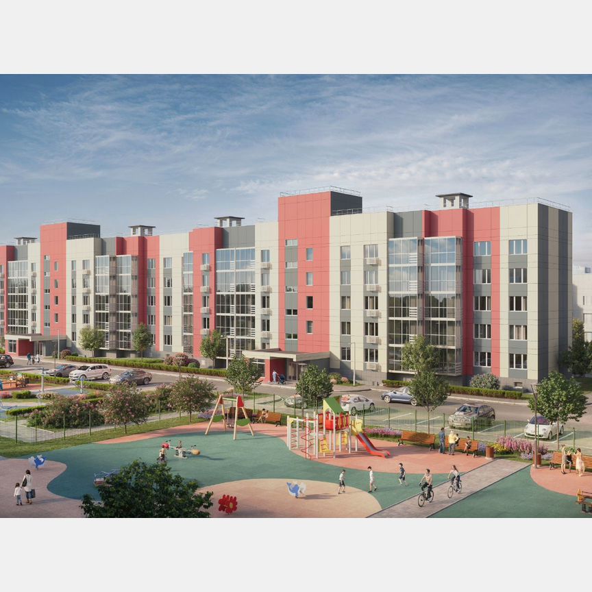 3-к. квартира, 65,4 м², 1/5 эт.