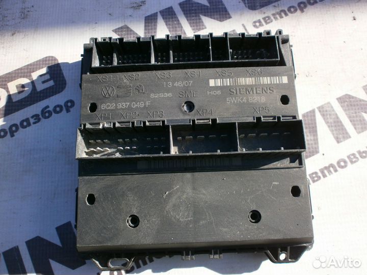 Блок управления бортовой сети Шкода Фабия 2