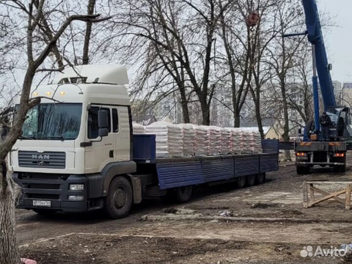 Доставка фурой грузов. От 10 тонн. С НДС