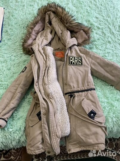 Парка для девочки 140