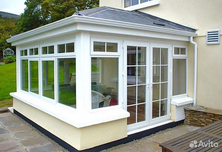 Остекление терассы с отделкой