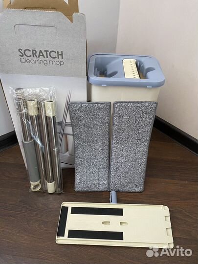 Швабра с ведром и отжимом