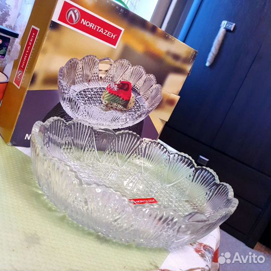 Блюдо сервировочное овальное