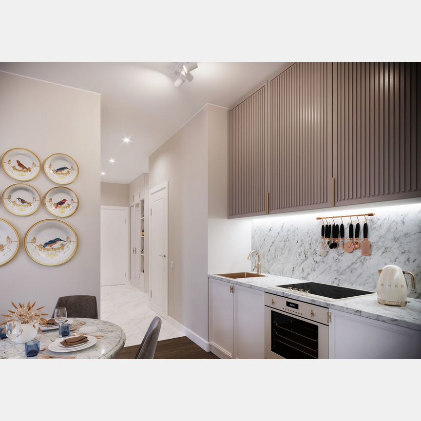 2-к. квартира, 58,8 м², 16/22 эт.