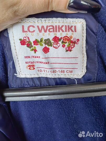Куртка для девочки 140 lc waikiki демисезон
