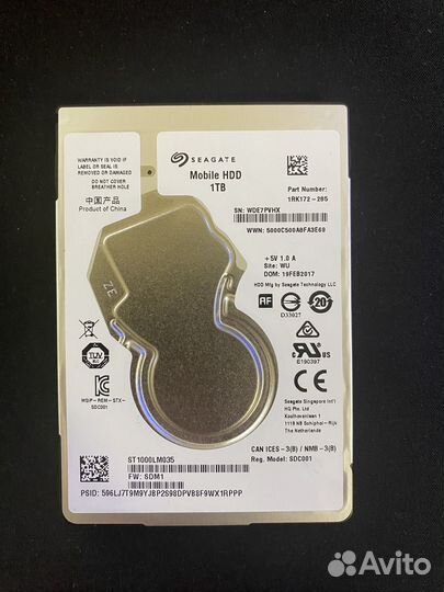 Жесткий диск 1 тб seagate