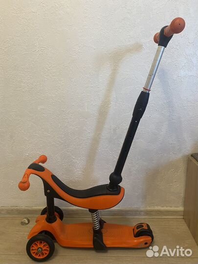 Самокат беговел 2 в 1
