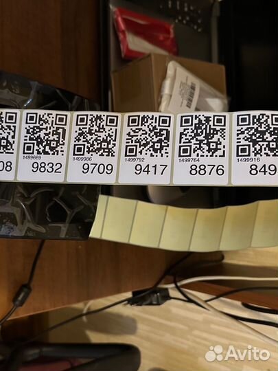 Печать этикеток для маркетплейсов