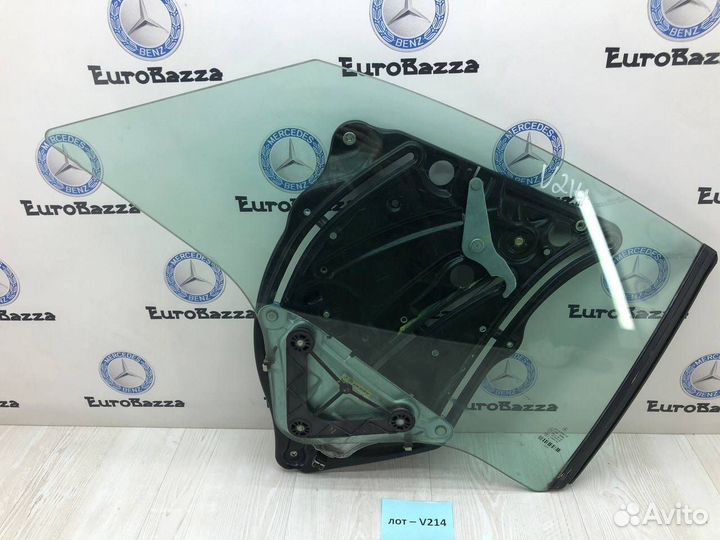 Заднее правое боковое стекло Mercedes W207
