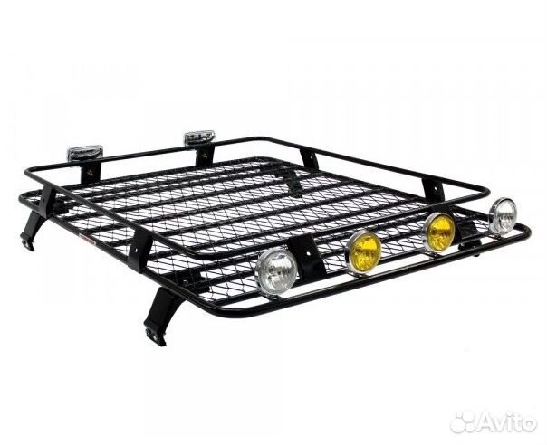 Багажник-корзина экспедиционный на Ваз 2121 