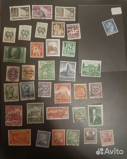 Марки ссср,Германии 1916-1954 гг. Одним лотом