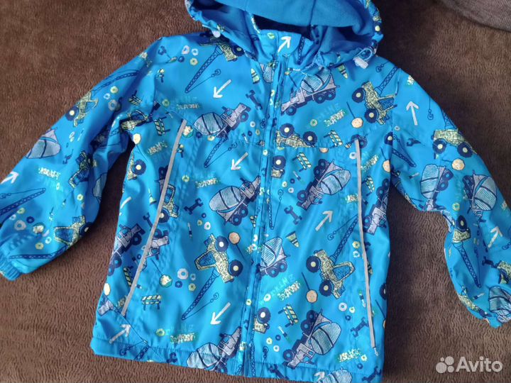 Ветровка на флисе